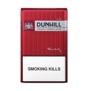 Dunhill Red 6mg Cigarettes – 1 Carton (10 Packs)